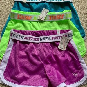 New justice shorts